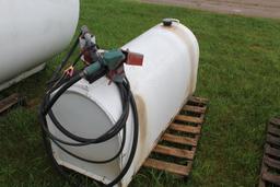 PICKUP FUEL TANK WITH 12V PUMP, 15 GPM, AUTO