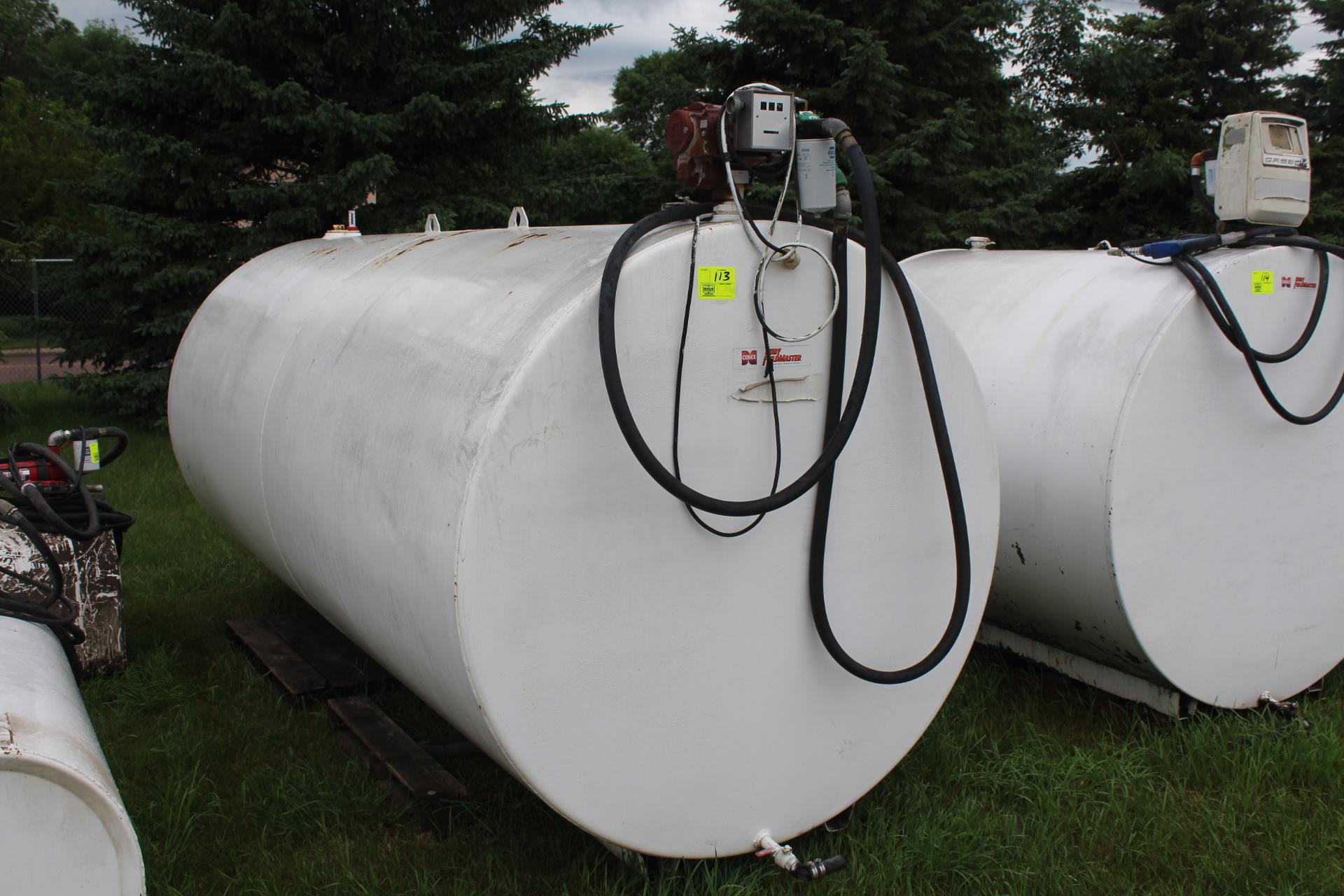 2000 GAL DSL BARREL WITH PUMP AND METER