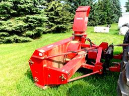 8' SCHWEISS, DOUBLE AUGER SNOWBLOWER, HYD SPOUT