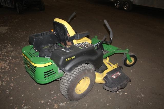 JOHN DEERE Z445 ZERO TURN MOWER, 166 HOURS SHOWING