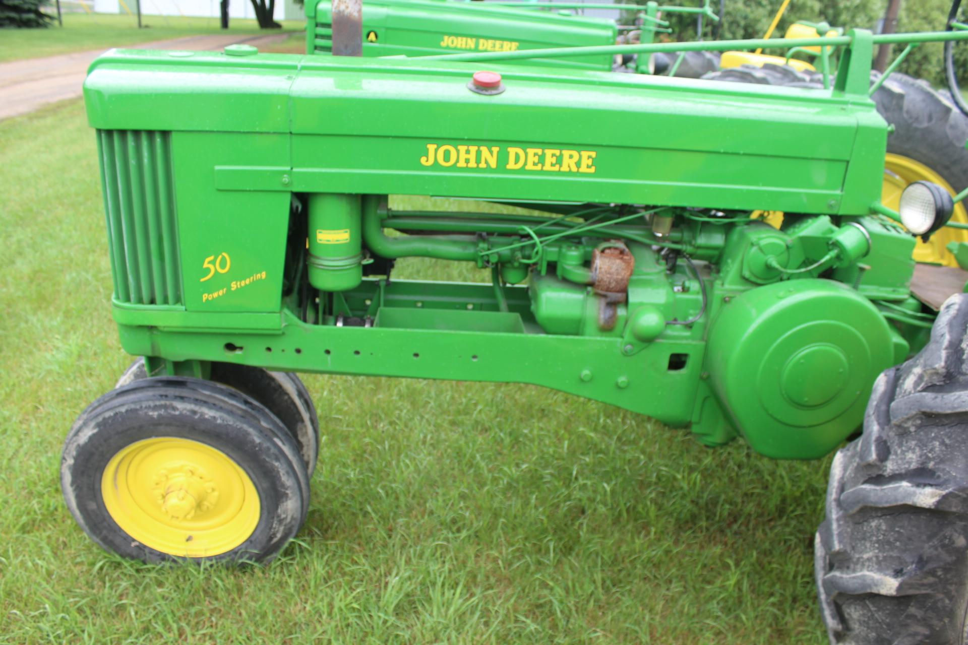 JOHN DEERE 50, NF, RESTORED, SN-5033393