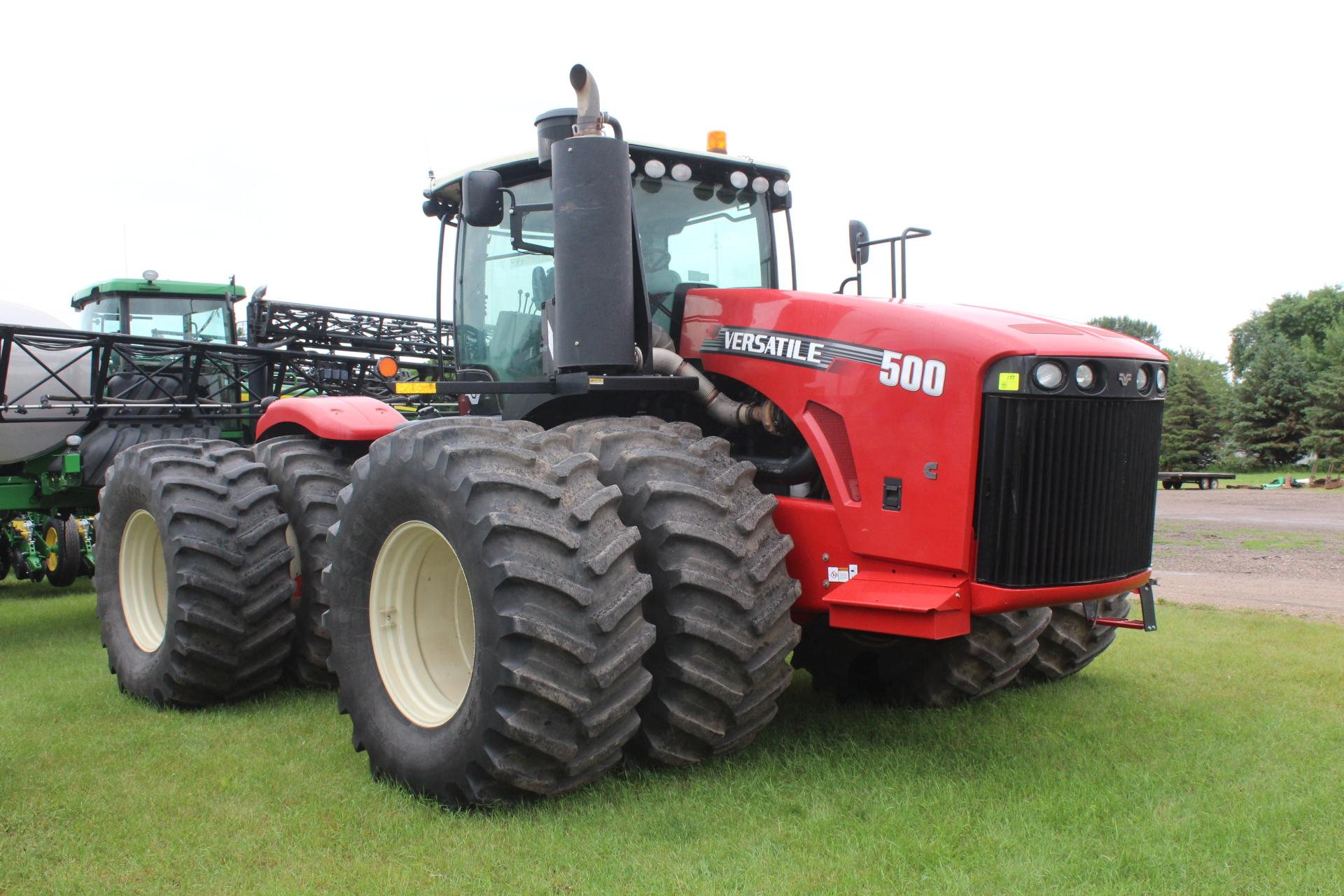 2012 VERSATILE 500 4WD TRACTOR, 2129 HOURS SHOWING