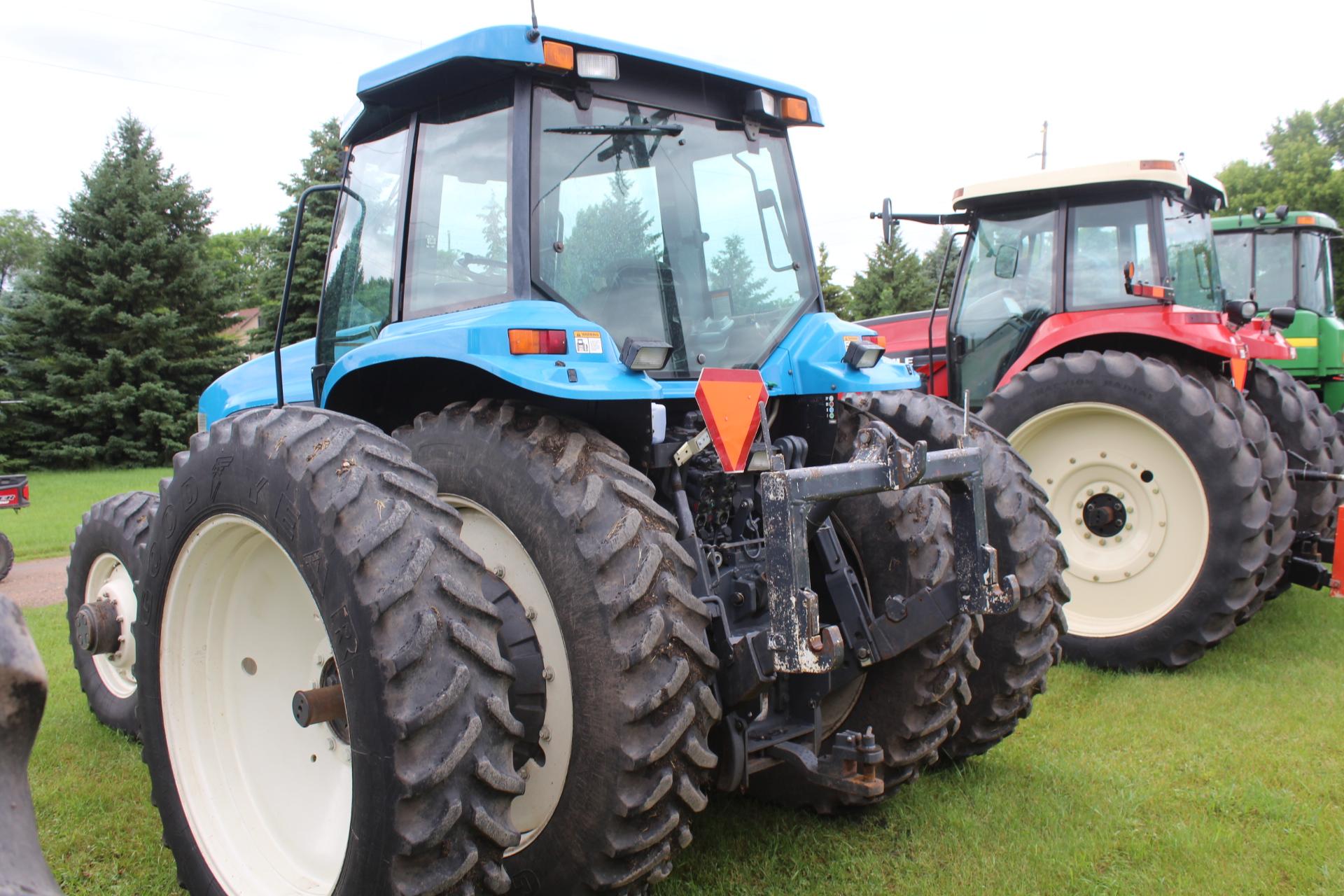 1998 NEW HOLLAND 8970 MFWD TRACTOR, SUPER STEER,