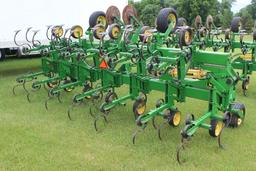 JOHN DEERE 845 12R30" DANISH TINES, ROLLING