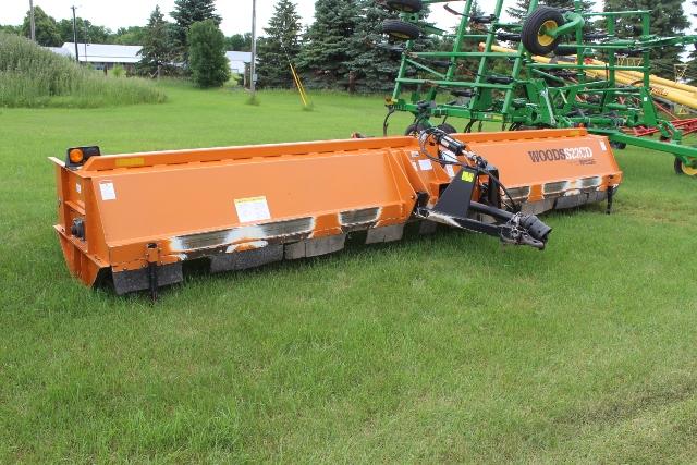 WOODS S22CD STALK CHOPPER, 22' PULL TYPE,