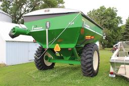 PARKER 524 GRAIN CART, 14" FRONT CORNER