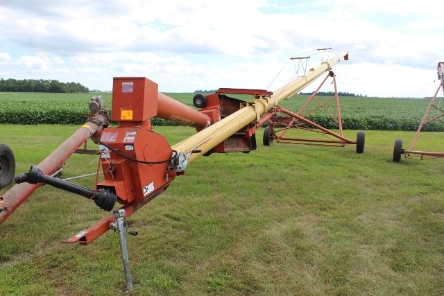 WESTFIELD 10" X 61' SWING HOPPER AUGER,