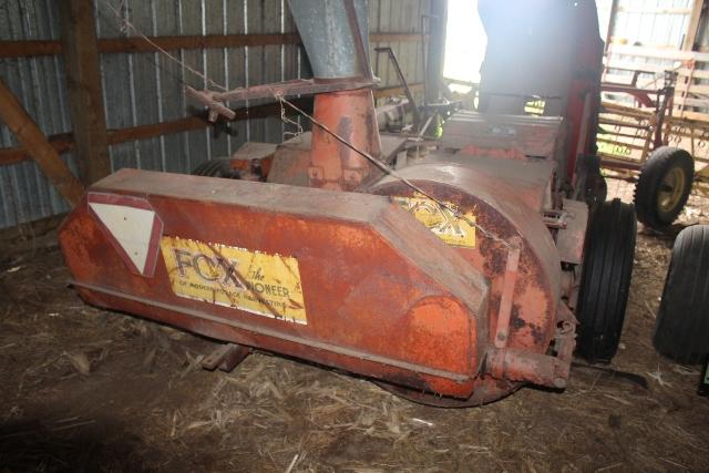 FOX 54B PULL TYPE SILAGE CHOPPER, 1 ROW