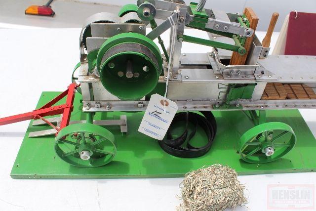 CUSTOM 1/8 JOHN DEERE/CASE BALER, WIRE TIE,