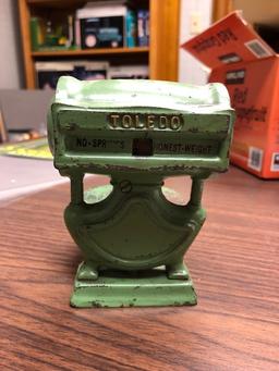 ARCADE CAST IRON TOLEDO SCALE, HARD TO FIND