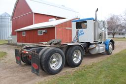 *** 1990 PETERBUILT 379 DAY CAB SEMI TRACTOR,