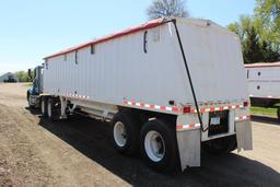 ***1992 Jet Hopper Trailer, Steel, 30', 66" Sides, Tandem Axle, 10.00-20 on Front Axle