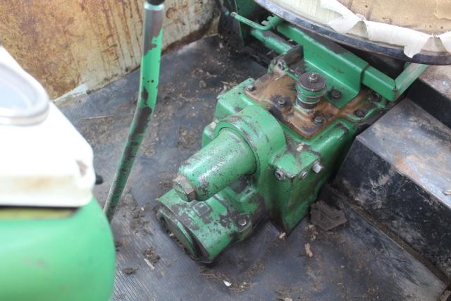 OLIVER 1950T OVER UNDER TRACTOR, CAB, DIESEL,