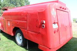 ***  1971 GMC 5500 BULK FUEL TRUCK, SINGLE AXLE,