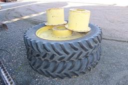 (2) 14.9R46 GOODYEAR COMBINE DUALS WITH