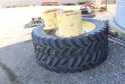 (2) 14.9R46 GOODYEAR COMBINE DUALS WITH