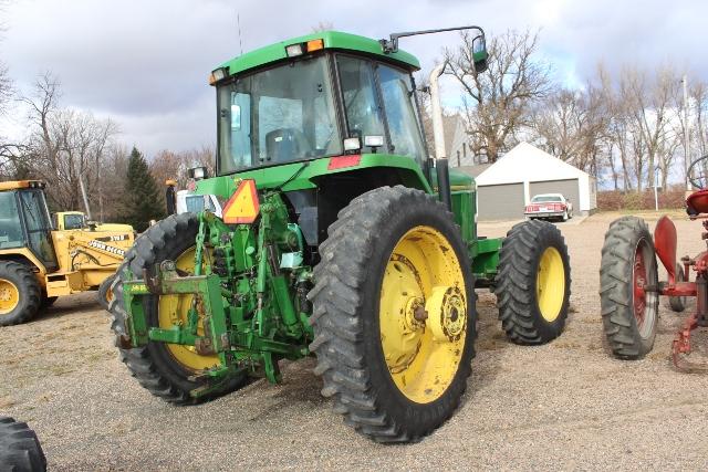 1993 JOHN DEERE 7800 MFWD  TRACTOR,