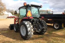 2011 MASSEY FERGUSON 1635 MFWD TRACTOR, 2 DOOR