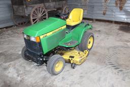 JOHN DEERE 425 ALL WHEEL STEER LAWN TRACTOR,