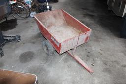 ROCKFORD TWO WHEEL LAWN TRAILER