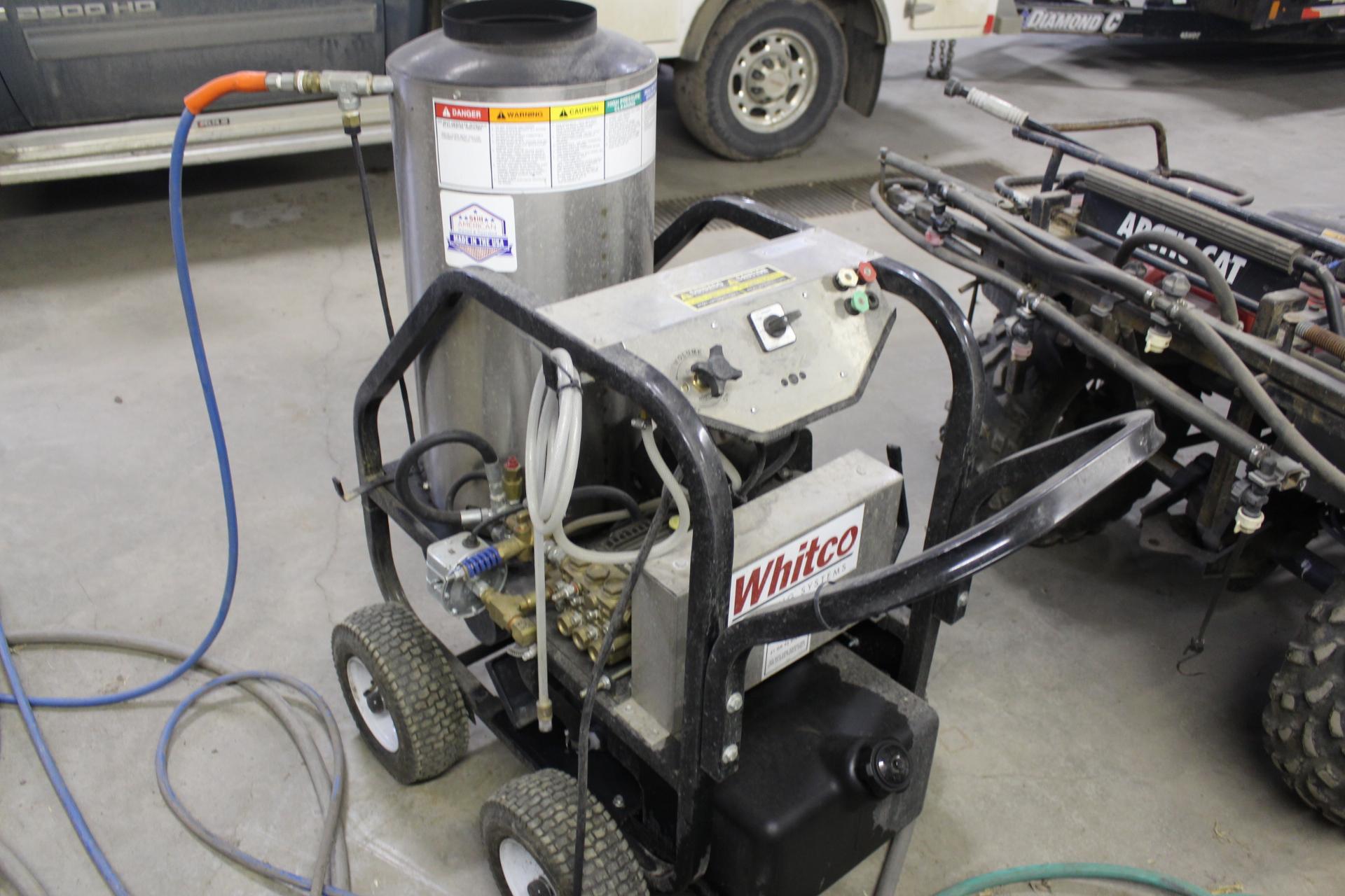 WHITCO HOT WATER PRESSURE WASHER, 220 VOLT