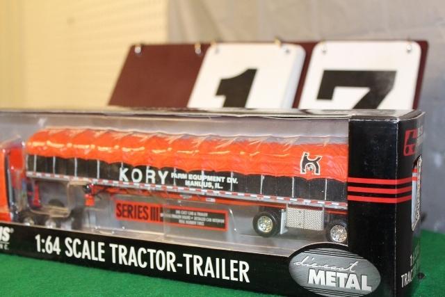 1/64 DIE-CAST PROMOTIONS TRACTOR -TRAILER,