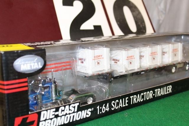 1/64 DIE-CAST PROMOTIONS TRACTOR -TRAILER,