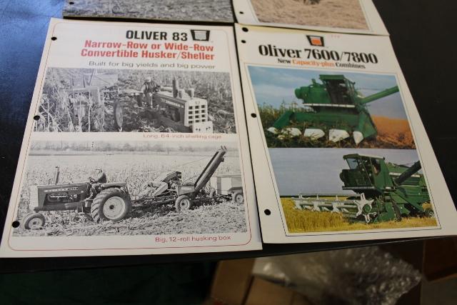 OLIVER BROCHURES FOR 7600/7800 COMBINE,