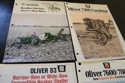 OLIVER BROCHURES FOR 7600/7800 COMBINE,