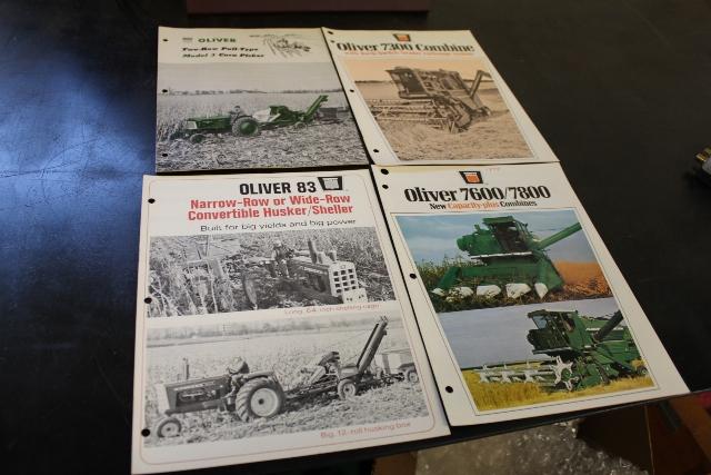 OLIVER BROCHURES FOR 7600/7800 COMBINE,