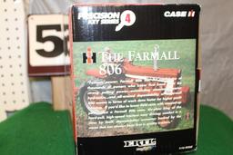 1/16 FARMALL 806, PRECISION KEY SERIES 4, THERE IS A KEY, NO WEIGHTS, BOX HAS WEAR