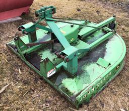 JOHN DEERE 506 5 FT ROTARY MOWER, 3 PT