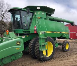 1994 JOHN DEERE 9500 2WD COMBINE, 2201/1412 HRS;