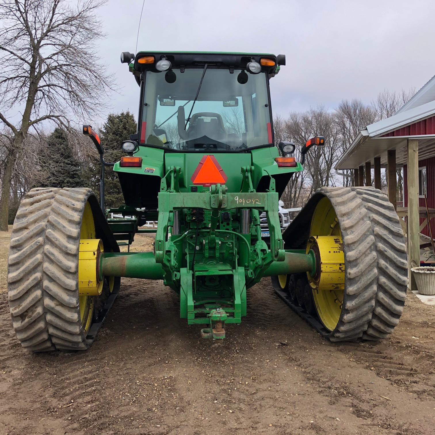 2008 JOHN DEERE 8430T TRACTOR, 10 INSIDE