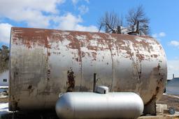 15,000 GALLON BROWN STEEL TANK CO. HORIZONTAL