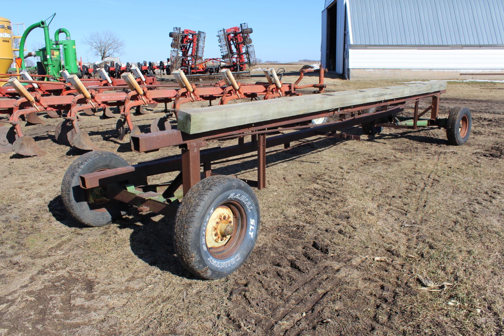 HOMEMADE 4 WHEEL HEAD TRAILER