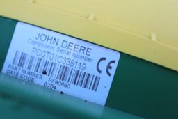 JOHN DEERE ITC RECEIVER, S/N# PCGT01C338119, PART # PF80860, DATE CODE: 0704