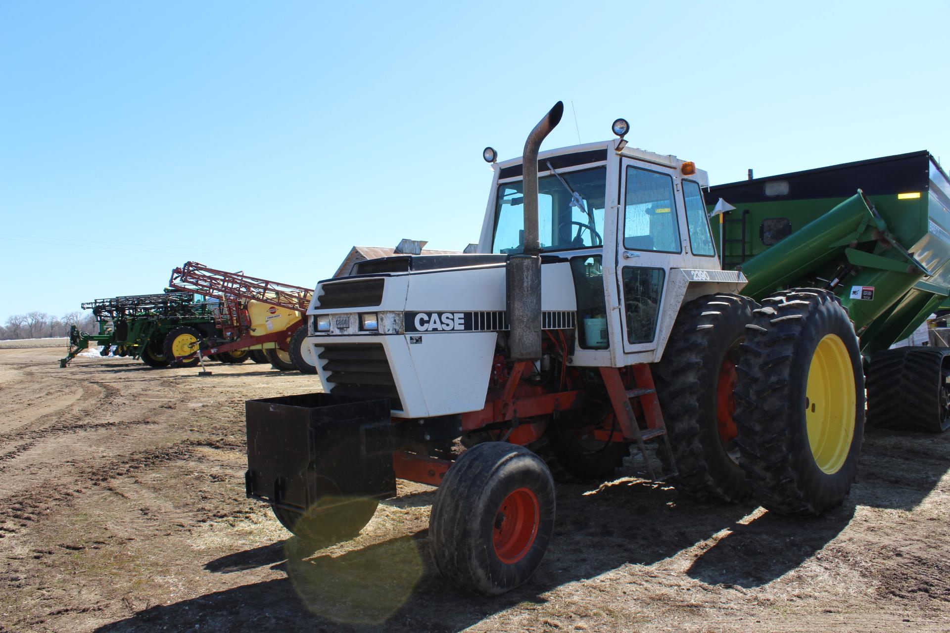 1982 CASE 2390 2WD TRACTOR, 4X3 POWERSHIFT,