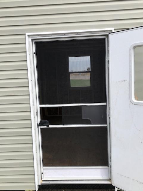 NEW 8' X 12' PORTABLE BUILDING, 36" WALK-IN DOOR,