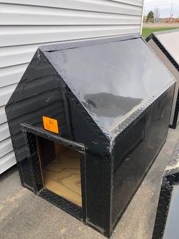 NEW 30"X 48" BLACK DOG HOUSE