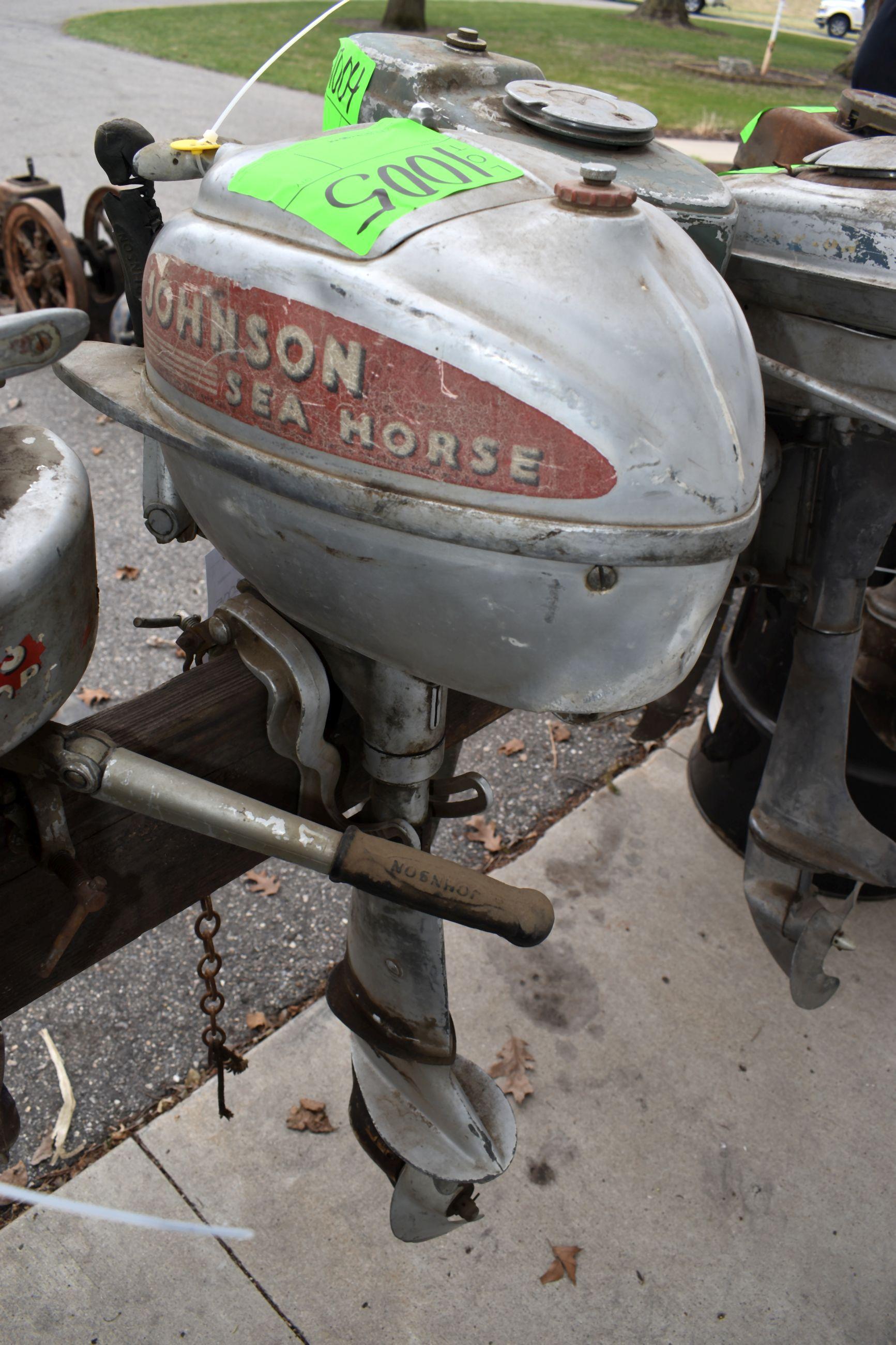 Johnson Sea Horse Boat Motor,