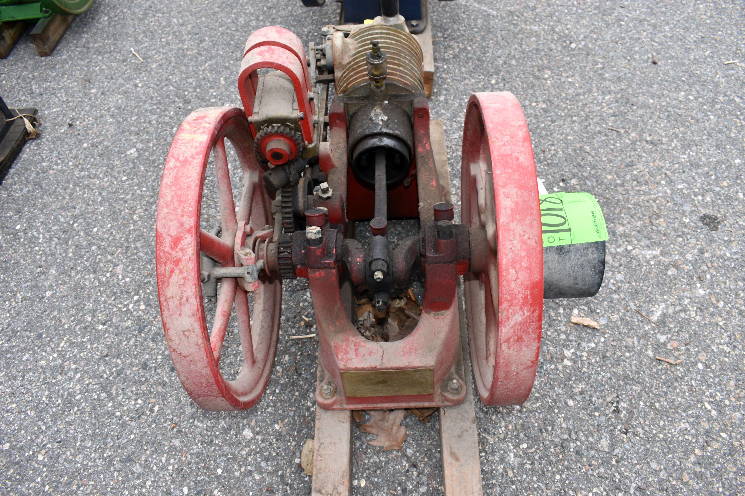 Associated Chore Boy Gas Engine, SN:33155, Air Cooled, Older Restoration, With Mag And Oiler