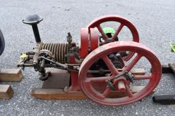 Associated Chore Boy Gas Engine, SN:33155, Air Cooled, Older Restoration, With Mag And Oiler