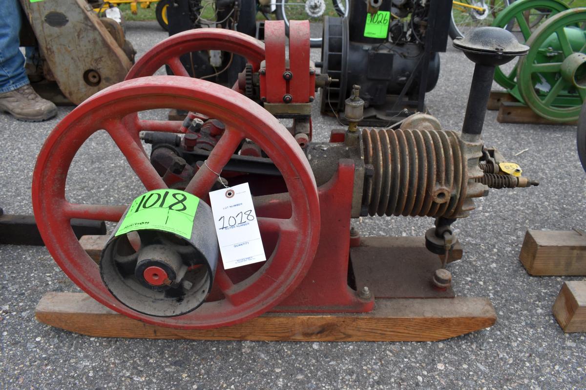 Associated Chore Boy Gas Engine, SN:33155, Air Cooled, Older Restoration, With Mag And Oiler