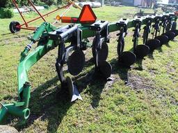 John Deere 3710 Plow, 8 Bottom Variable Width, Coulters, AR