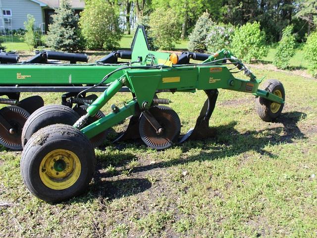 John Deere 3710 Plow, 8 Bottom Variable Width, Coulters, AR