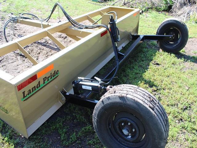 Land Pride PT Box Scraper, BB4512 12', Up/Down, Tilt, Like New, Bought New