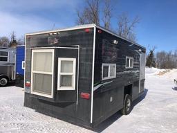 *** 2015 AMERICAN SURPLUS 8' X 16'  BLACK ICE