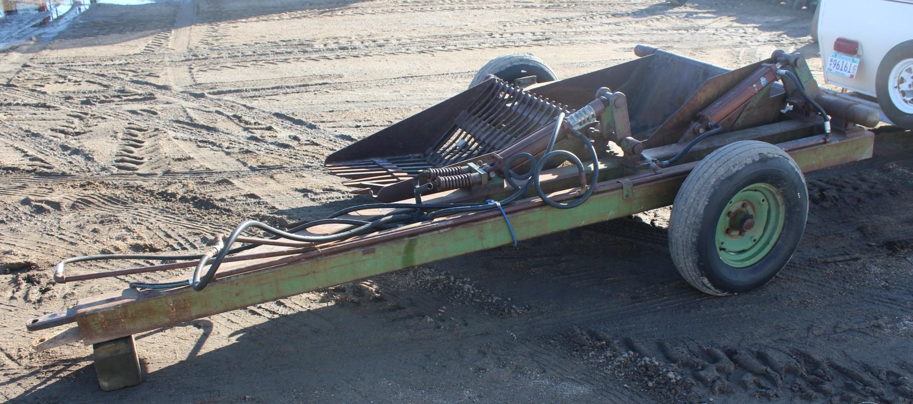CROWN 400 ROCK PICKER, FORK STYLE, TAX OR SIGN