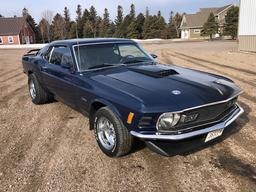 *** 1970 FORD MUSTANG FASTBACK, CRAGER SS WHEELS,